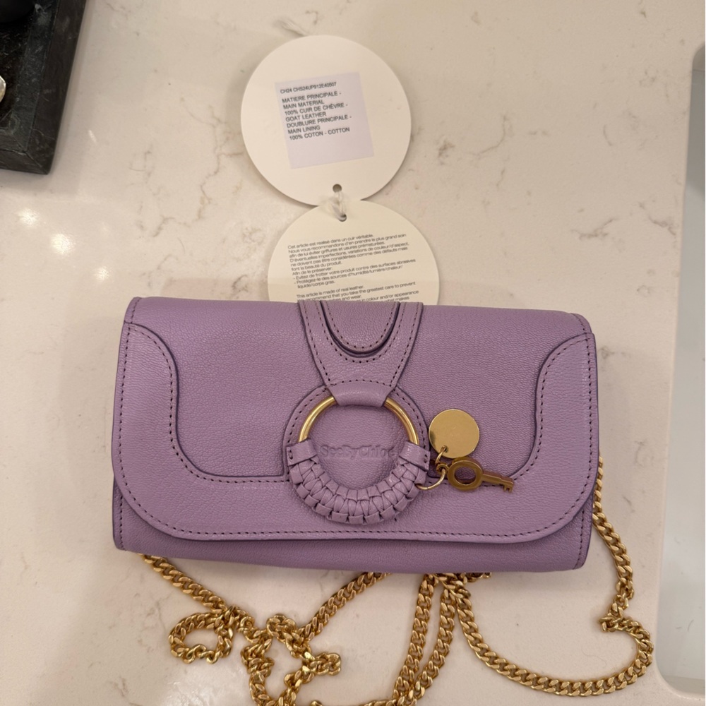 See by Chloe lavender see by Chloe crossbody